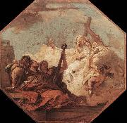 Giovanni Battista Tiepolo The Theological Virtues painting